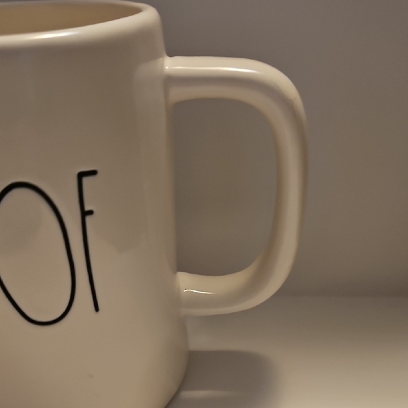 Rae Dunn Cream 'Woof' Mug - Picture 4 of 5